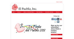 Desktop Screenshot of elpueblo.org